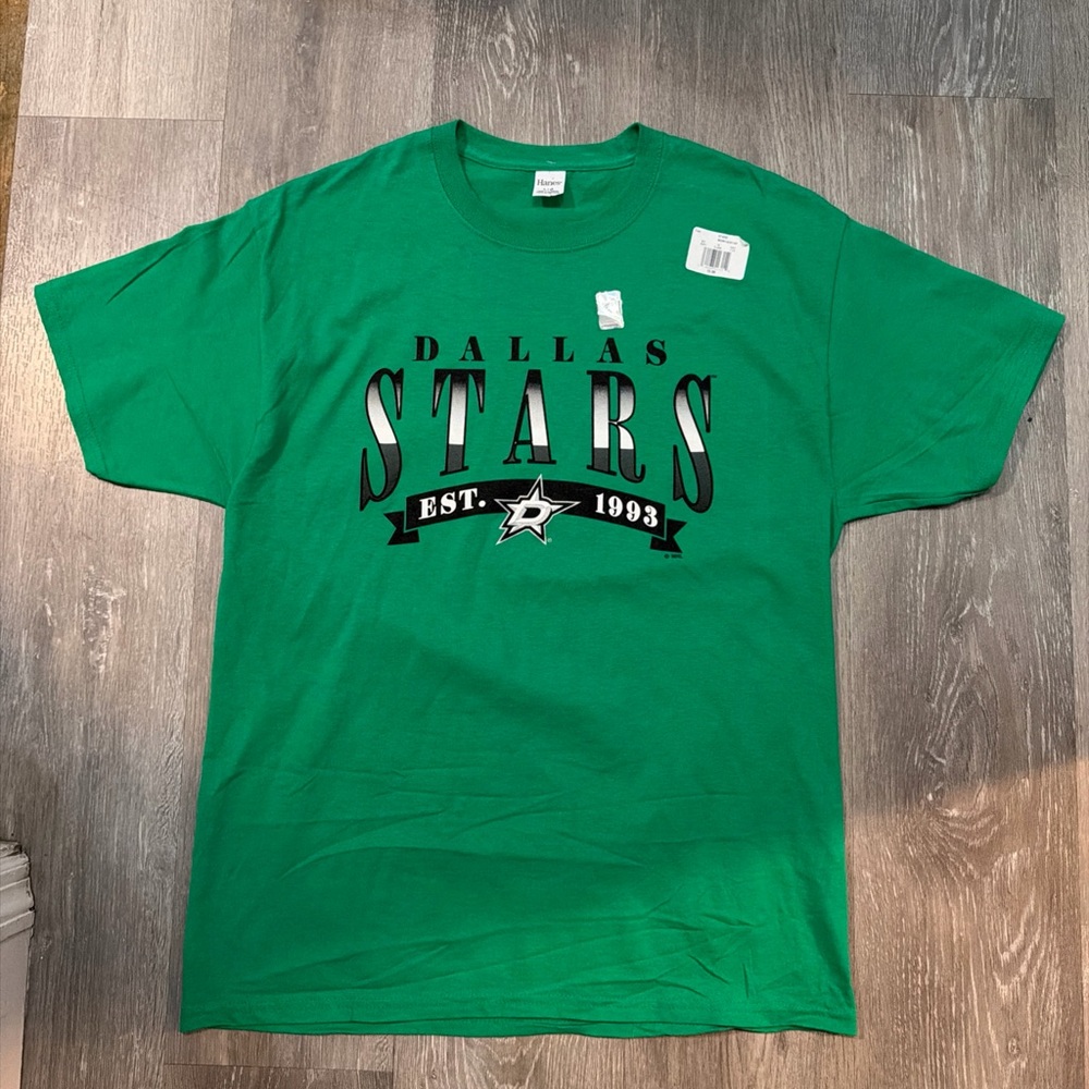 Men’s Hanes Dallas Stars Short Sleeve Tee - Green